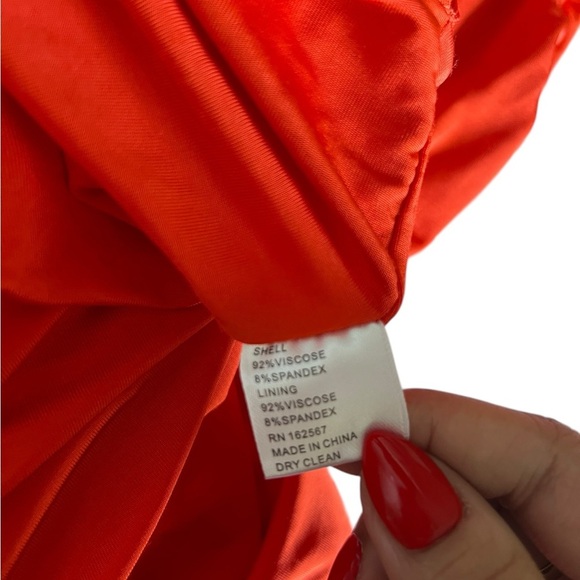 Atlein Red Cutout Dress - Size Small - From Rent the Runway! - Picture 4 of 8